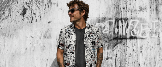 Absurdity Club Internet Relic overshirt — personality without the novelty-shirt costume energy
