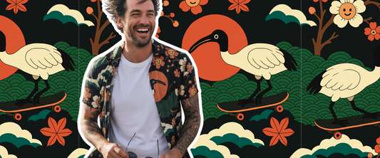 Bin Chicken Dreamscape — elegant from a distance, absurd up close, the missing middle register
