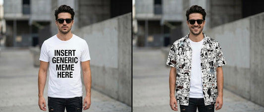 Collage Overshirt vs Graphic Tee: Why the Format Matters