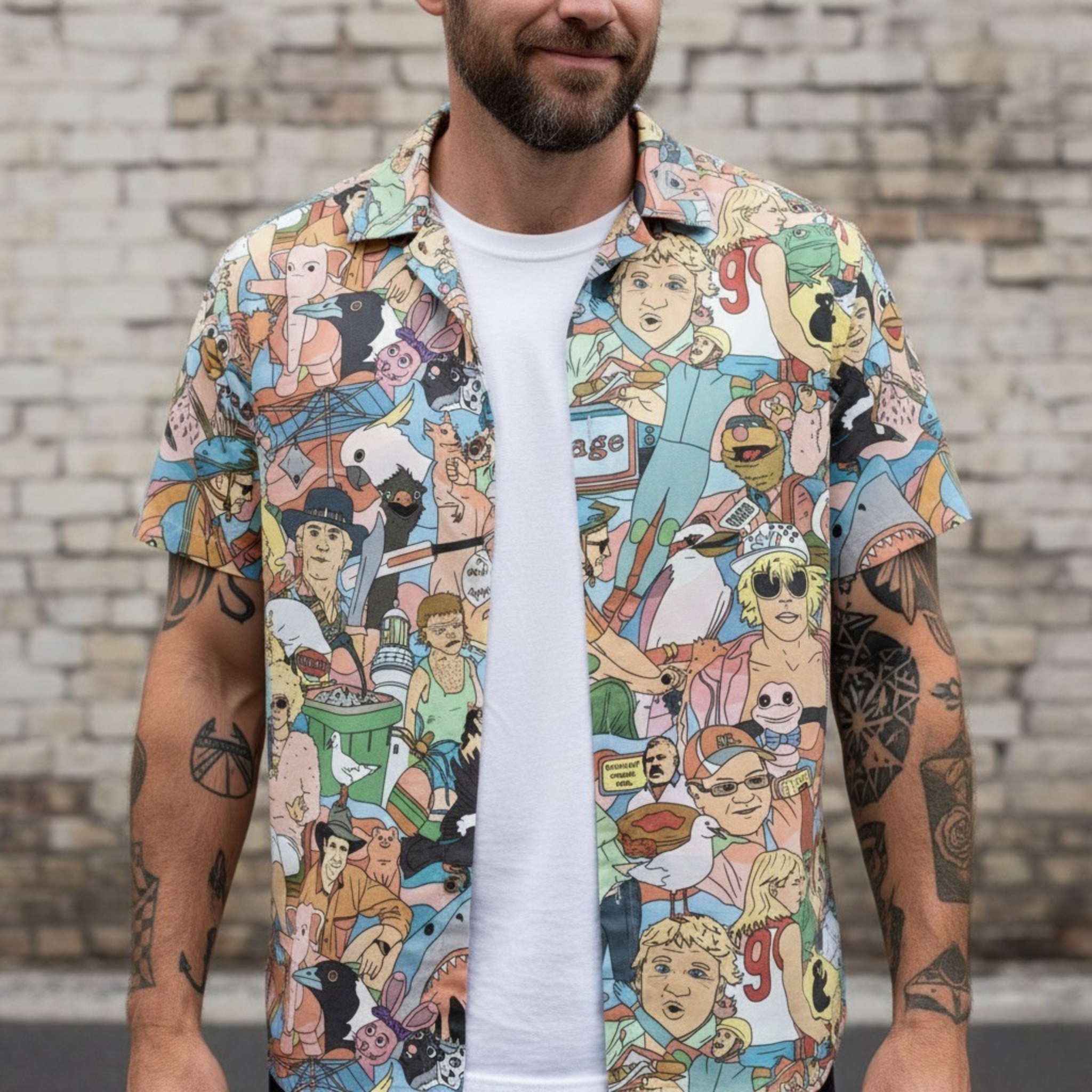 Straya Chaos Collage – Absurdity Club